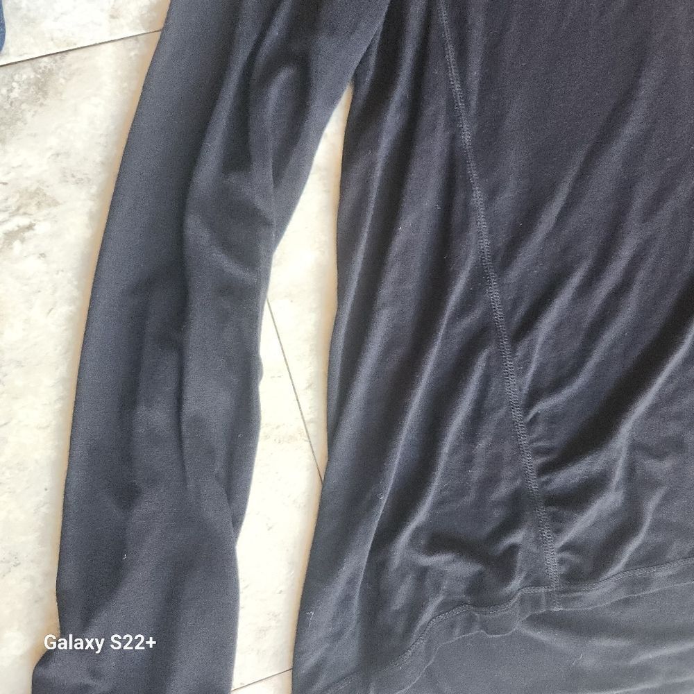 T62  Zyia Active black athletics activate long sleeved top Size Medium - Picture 7 of 15